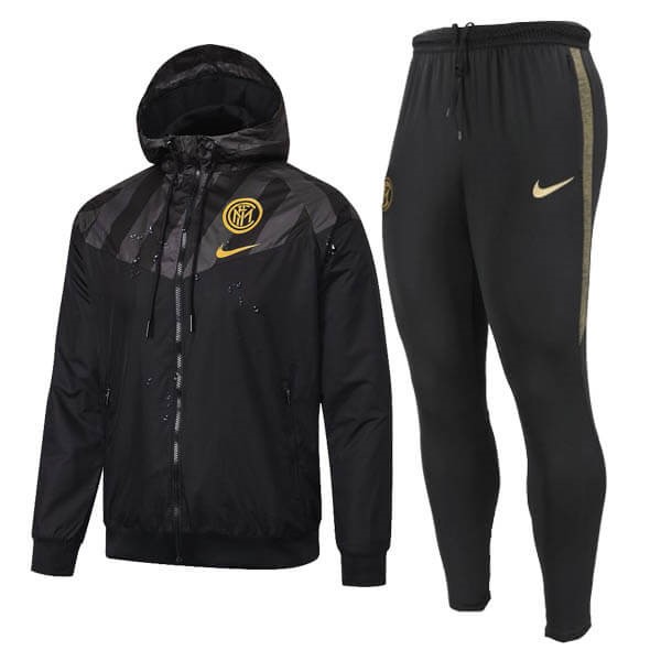 Rompevientos Inter Milan Conjunto Completo 2019-2020 Negro